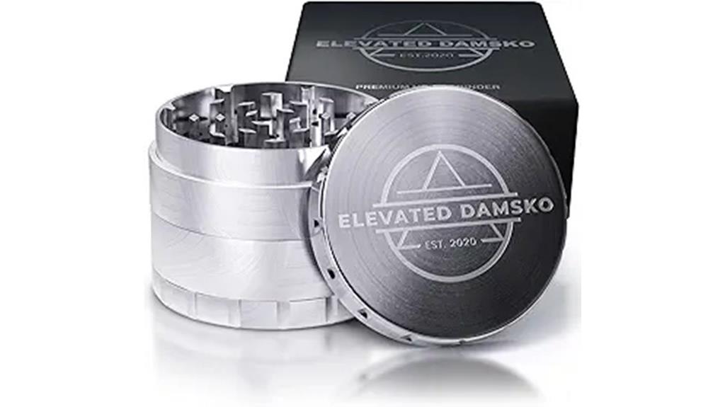 premium stainless steel grinder
