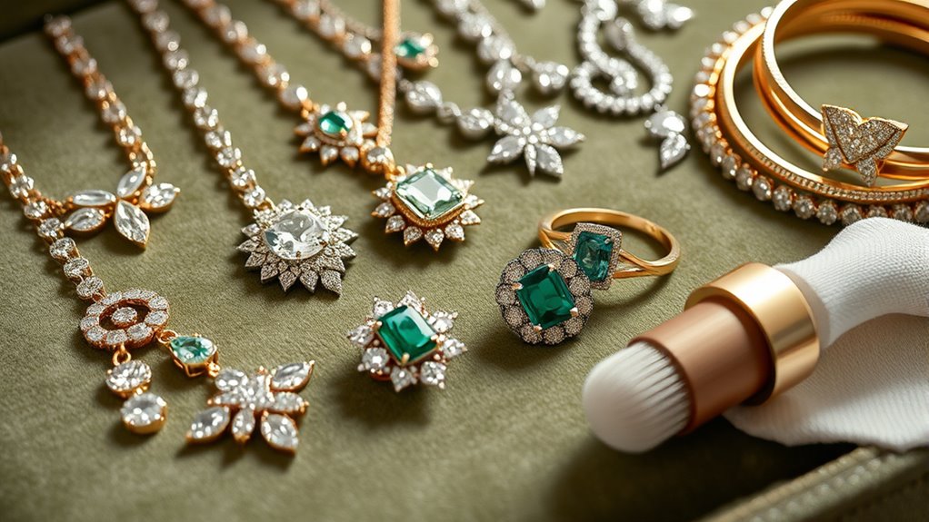 proper jewelry cleaning routine