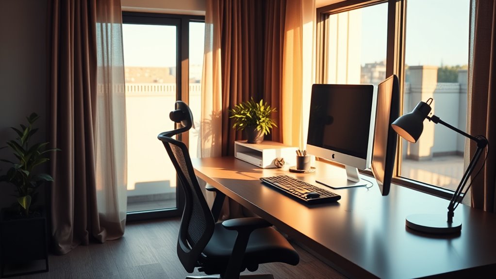 proper lighting improves focus