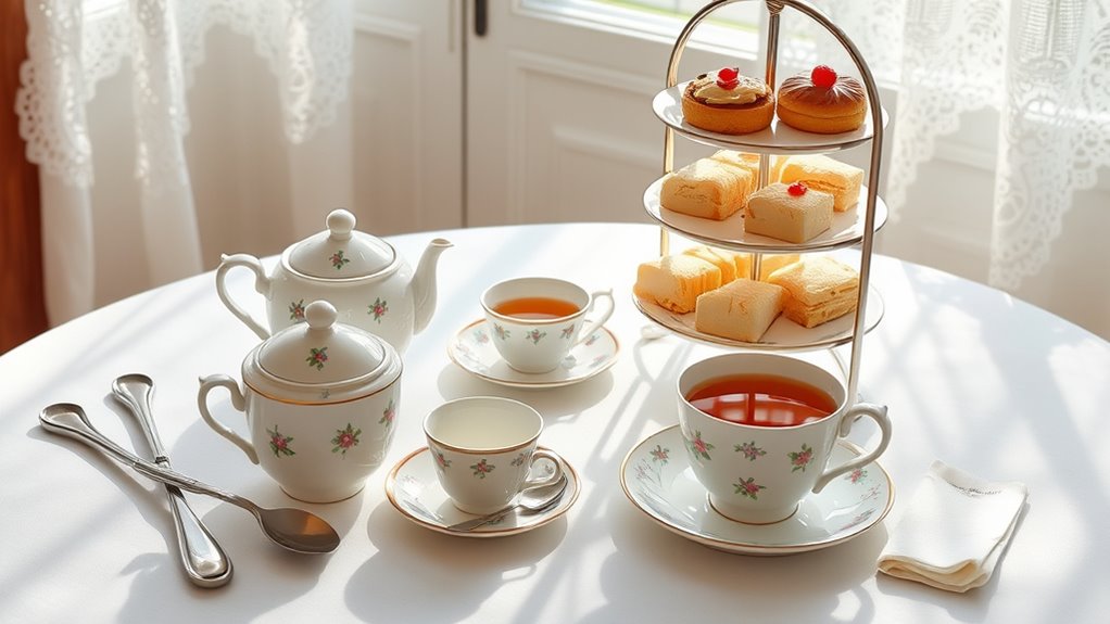 proper tea time manners