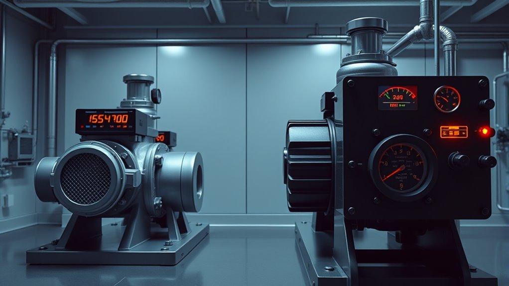 pump efficiency and control
