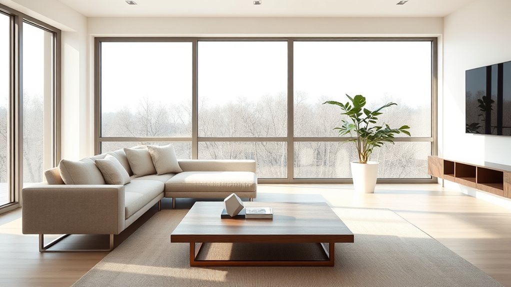 purposeful minimalist decor