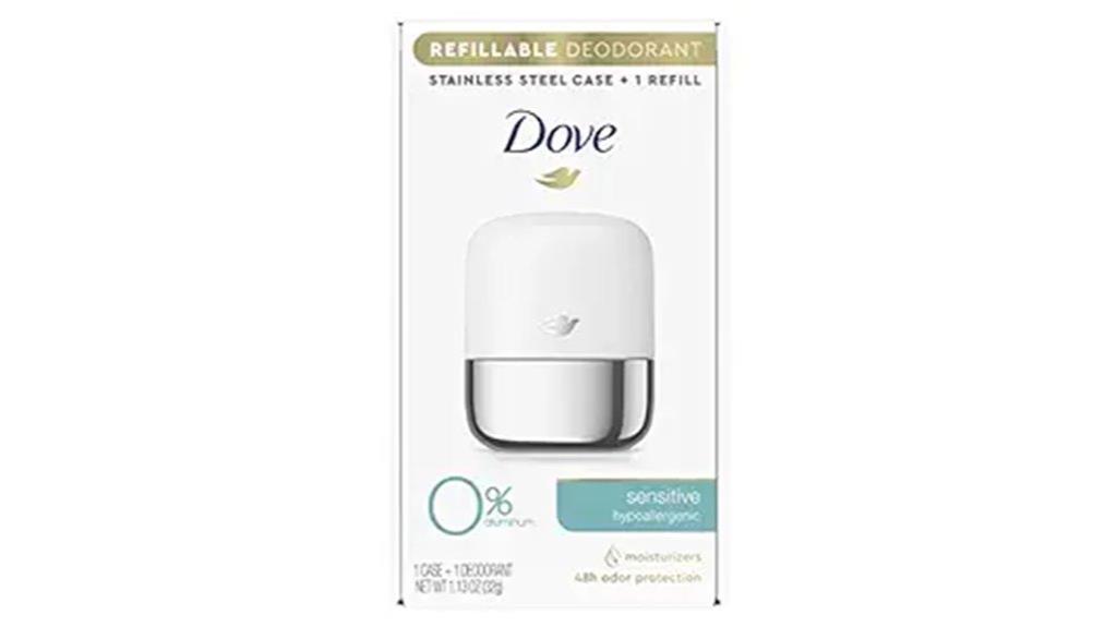 refillable aluminum free deodorant