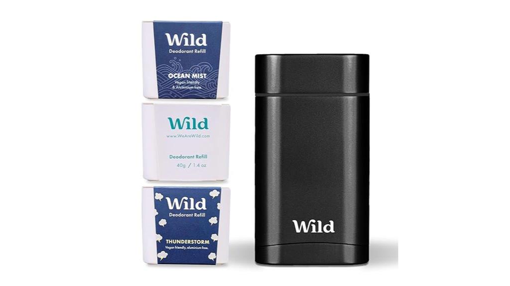 refillable scented deodorant kit