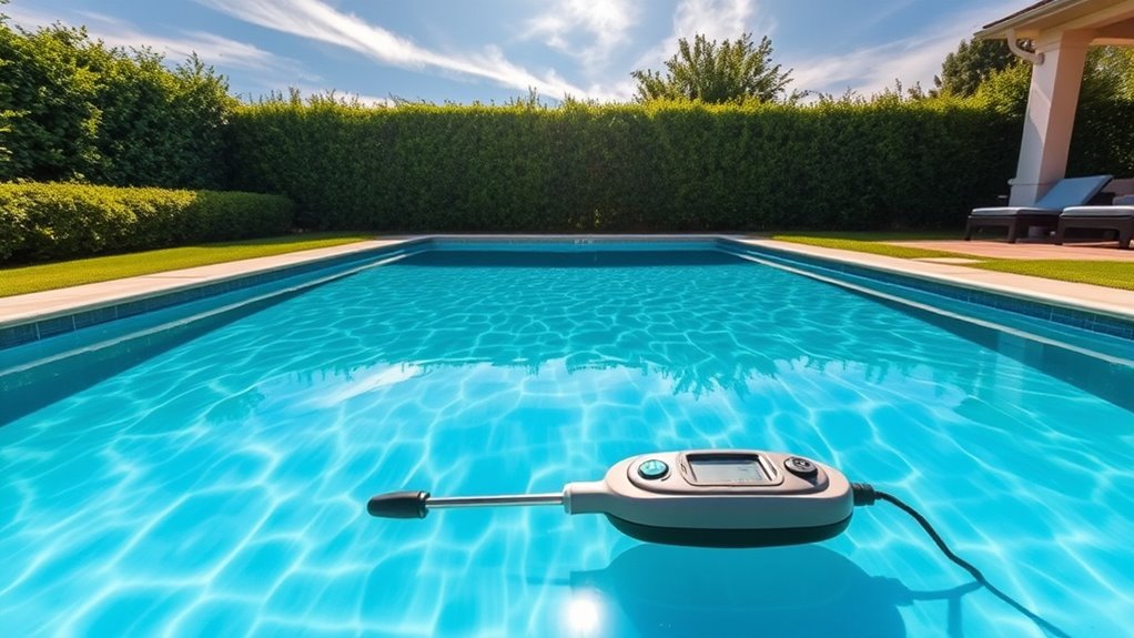 regular pool maintenance routine