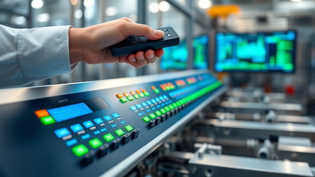 remote control improves operational efficiency