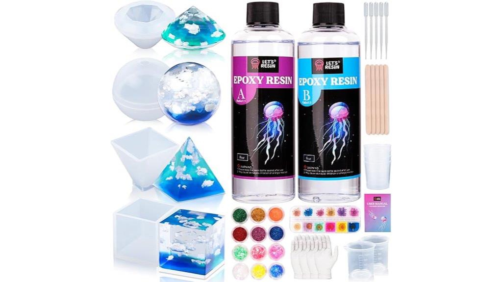 resin kit with molds