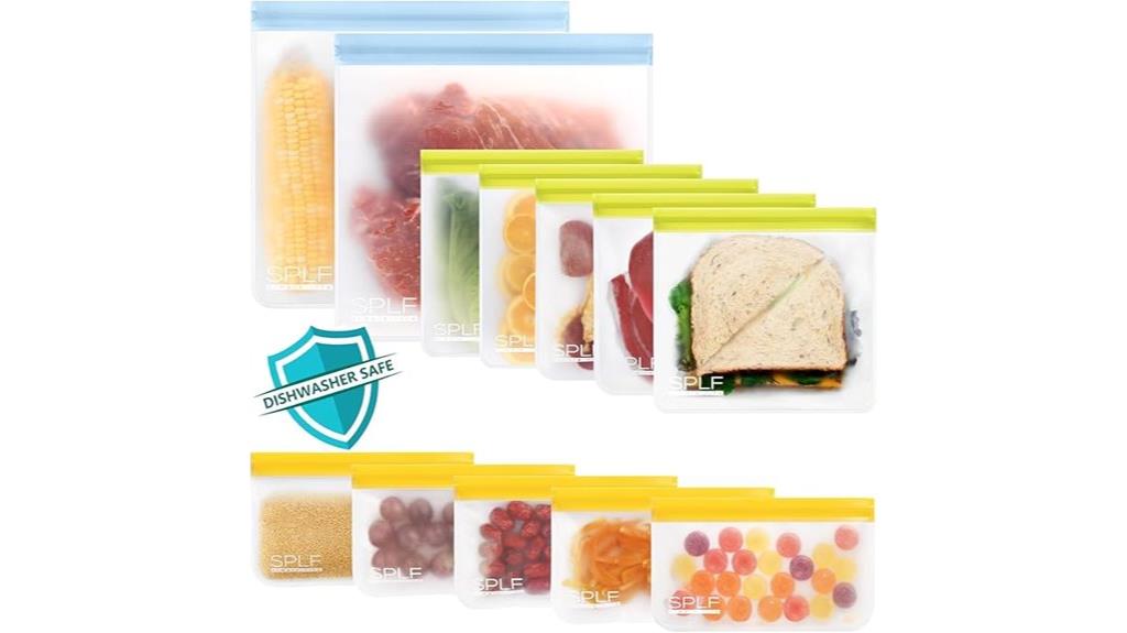 reusable silicone storage bags