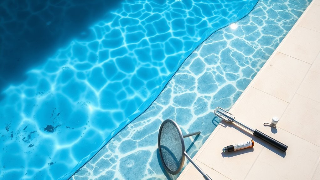 routine water testing and maintenance