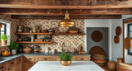 rustic artistic kitchen upgrade