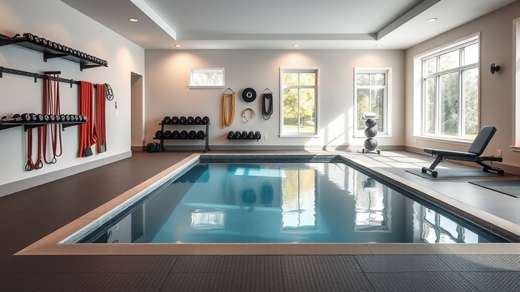 safe organized well ventilated fitness