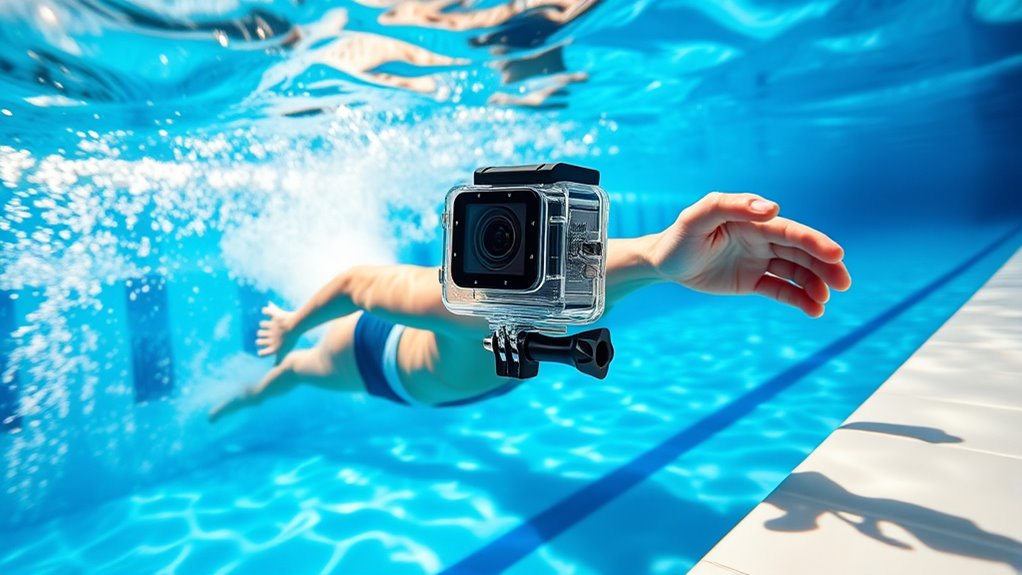 secure adjustable underwater camera mounts