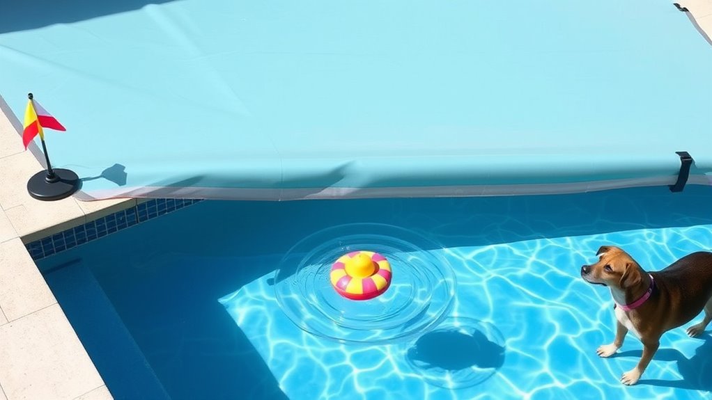 secure pool cover safety