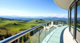 secure unobtrusive railing design