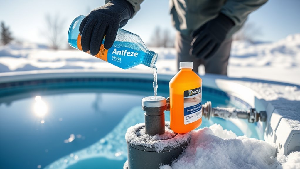 select proper antifreeze mix