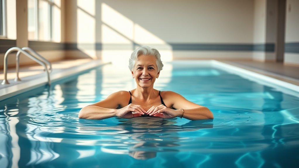 senior friendly aquatic exercise