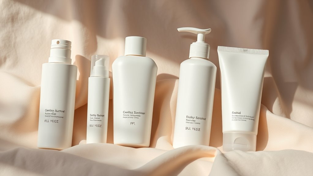sensitive skin sunscreen choices