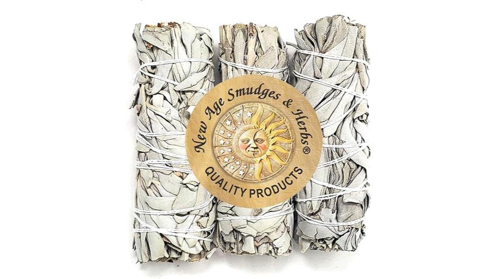 set of three sage incense