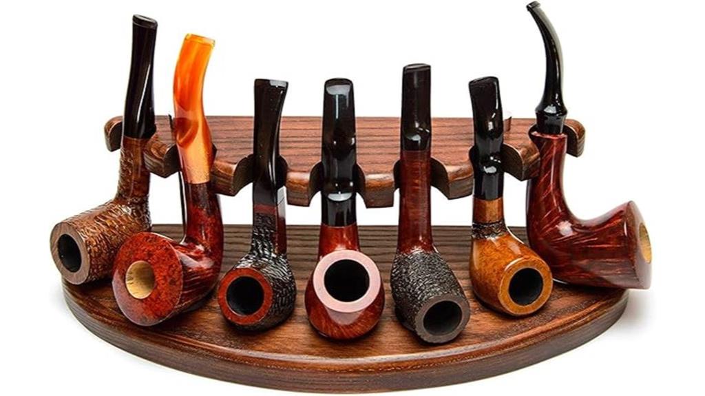 seven pipe smoking holder