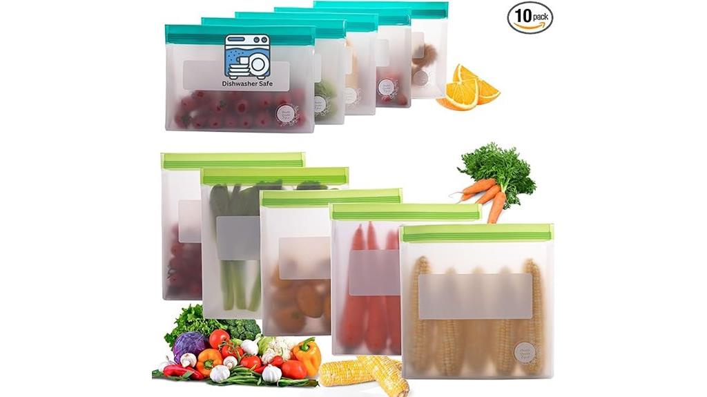 silicone reusable airtight safe