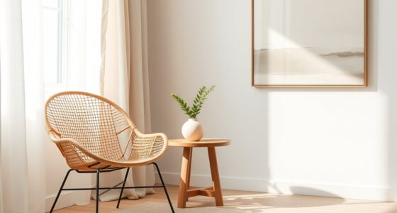 simple balance in boho