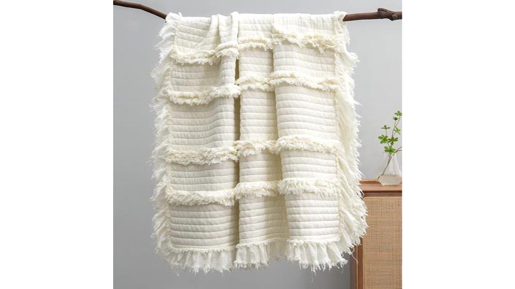 soft quilted blanket 50x60