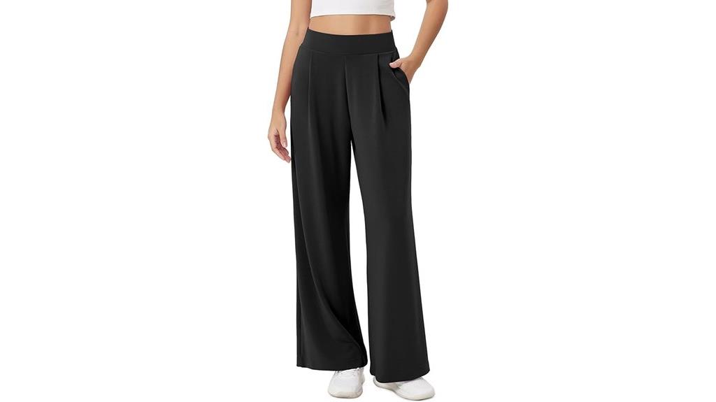 soft wide leg pants