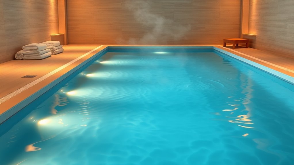soothing hydrotherapy recovery pool