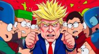 south park targets trump