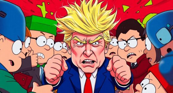south park targets trump