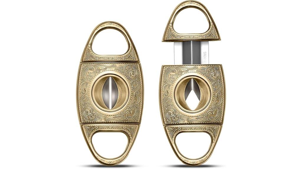 stainless steel cigar cutter