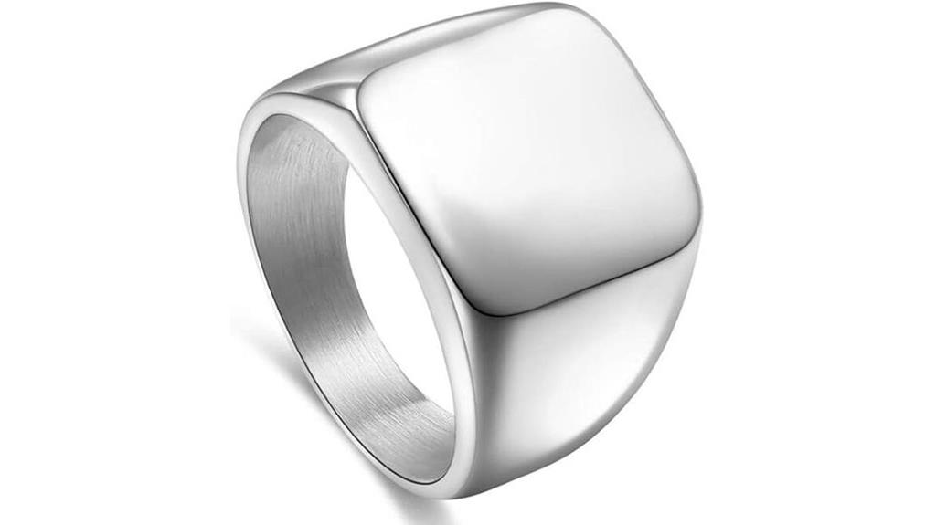 stainless steel square ring