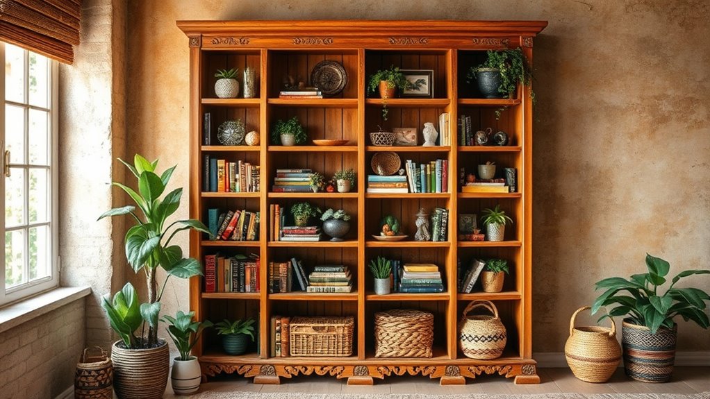 stylish boho bookcases collection
