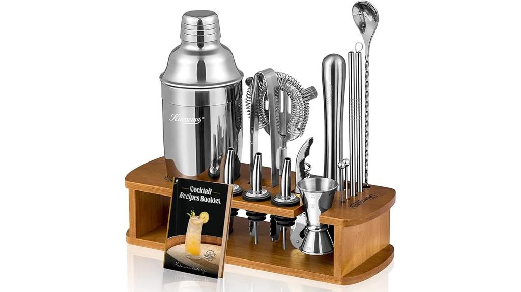 stylish cocktail shaker set