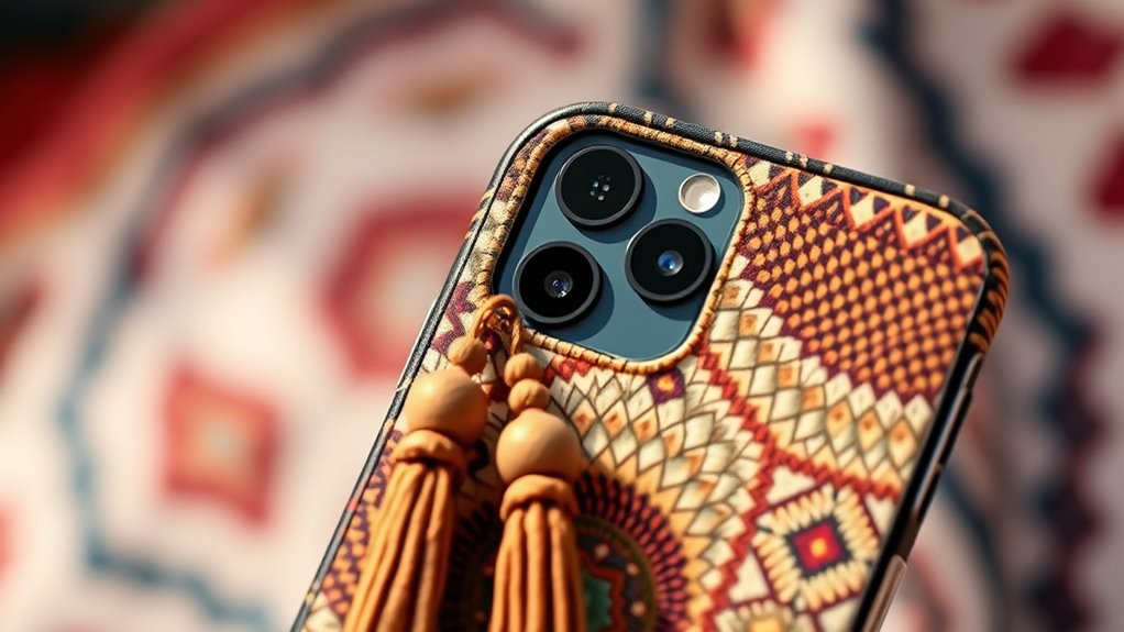 stylish vintage phone protection