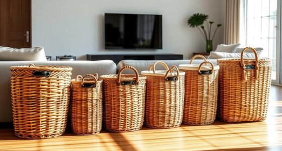 stylish wicker storage solutions