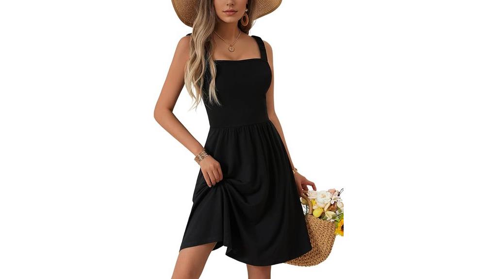 summer casual square neck