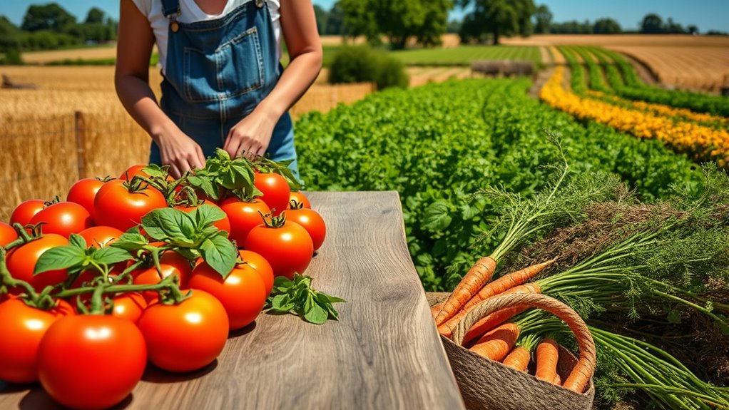 support local sustainable food