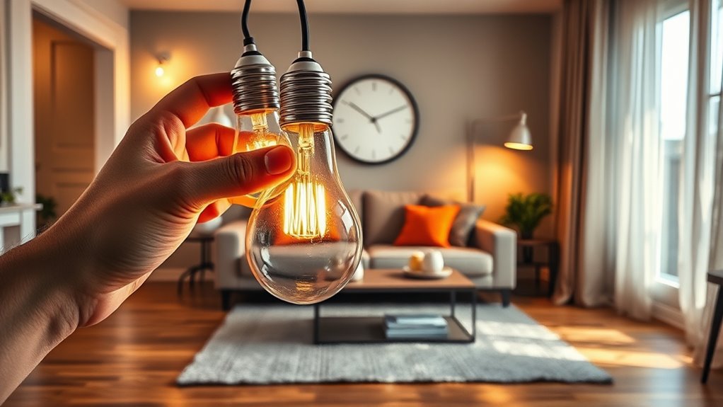 switch to energy efficient leds