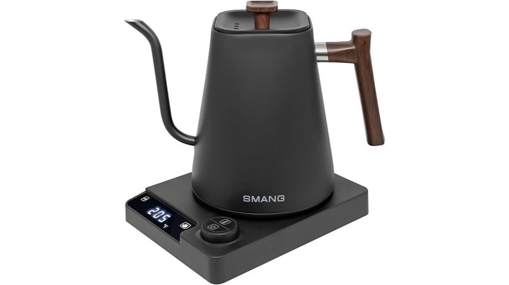 temperature controlled electric kettle
