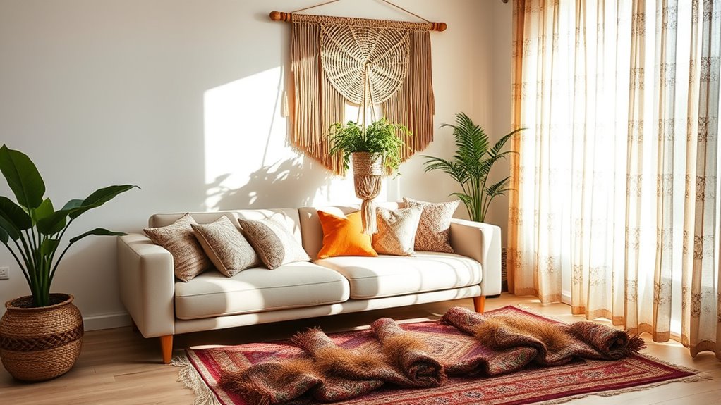 temporary boho decor solutions