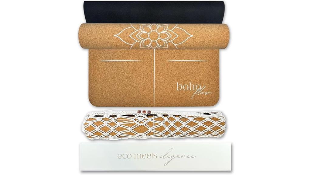 thick eco cork yoga mat