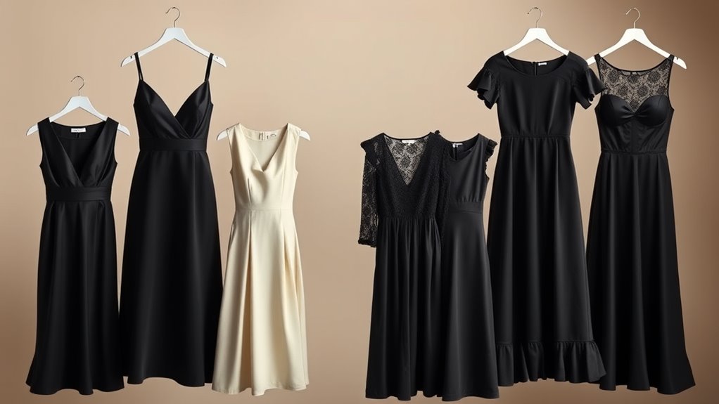 timeless black dress collection