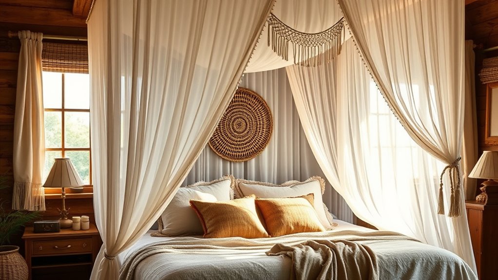 top boho bed canopies