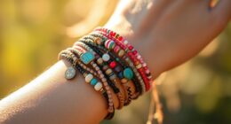 top boho stack bracelets