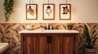 top boho vanity lighting