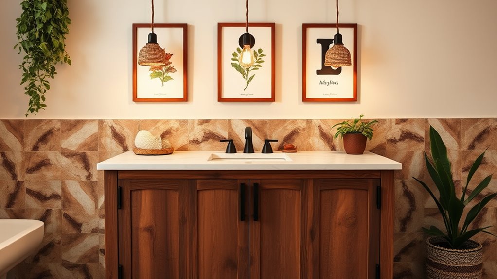 top boho vanity lighting