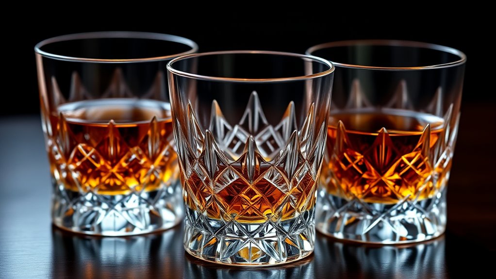top crystal whiskey glasses