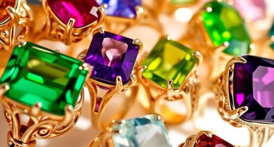 top gemstone cocktail rings