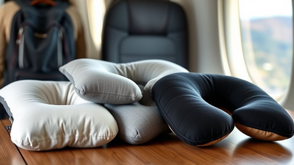 top memory foam travel pillows